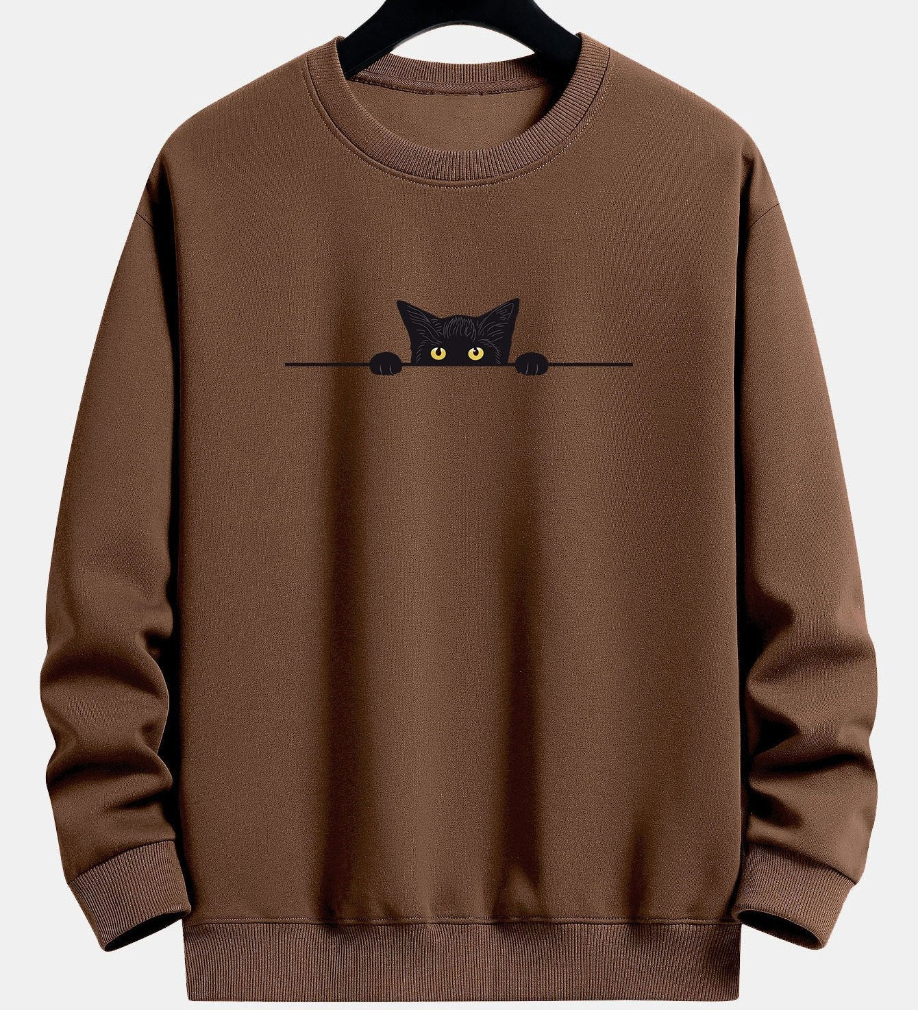 Sweat homme imprimé col rond