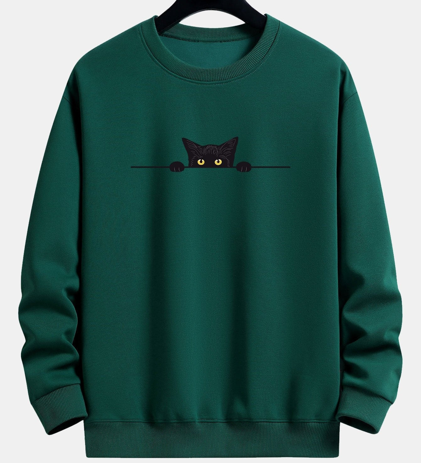 Sweat homme imprimé col rond