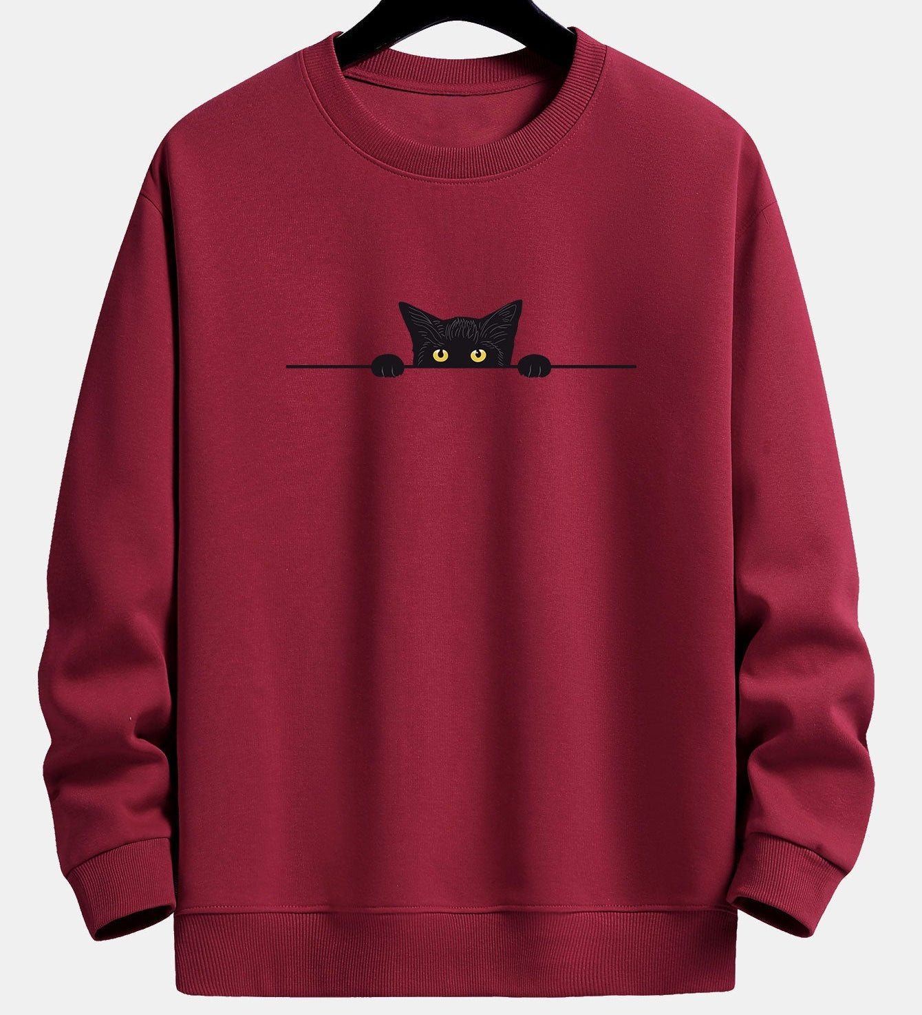 Sweat homme imprimé col rond