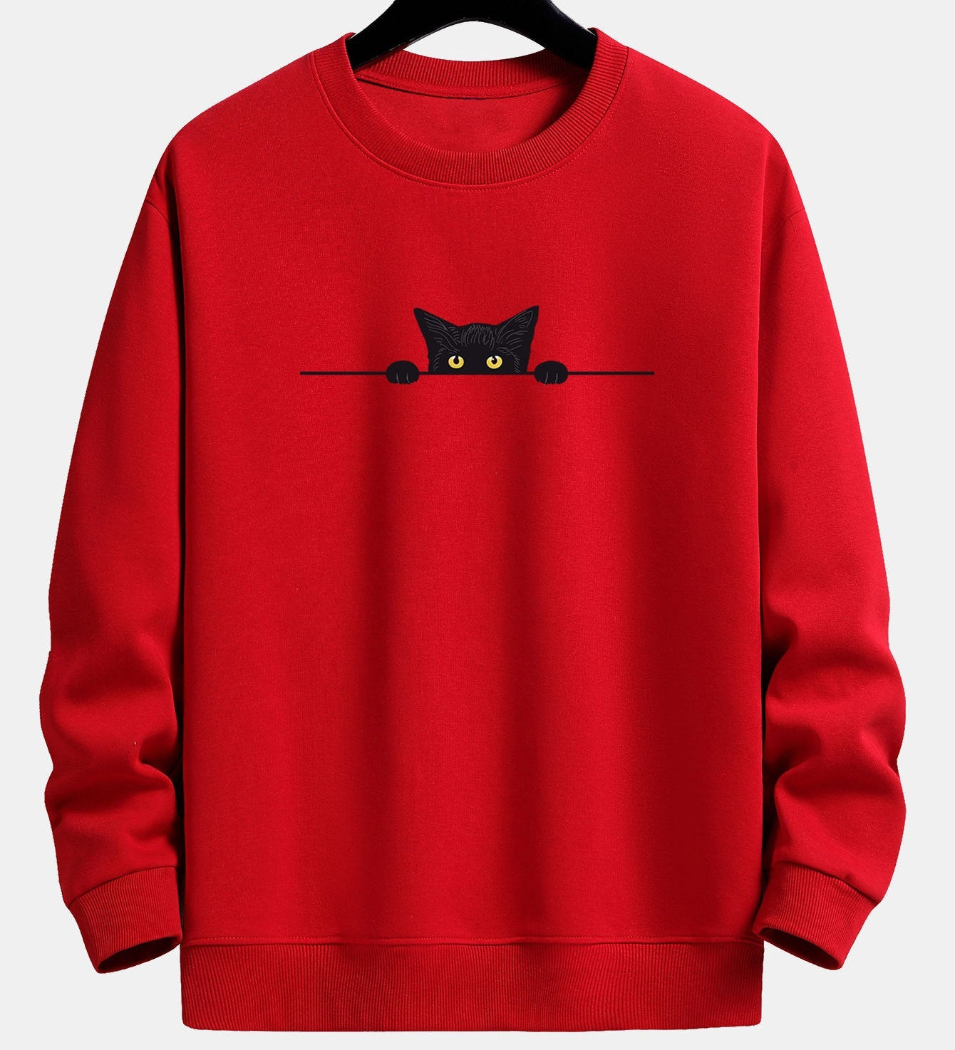 Sweat homme imprimé col rond