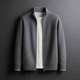 LAURENT MONACO | VESTE EN MAILLE AVEC ZIP